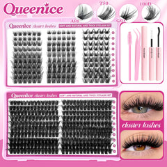 DIY Lash Extension Kit - Wispy Natural Clusters