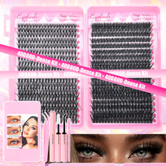 DIY Lash Extension Kit - Wispy Natural Clusters
